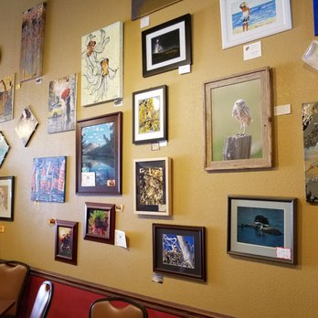 Cuppy's Coffee - a wall full of paintings - Coffee & Tea Near Me - Fort Collins, Colorado Cuppy's Coffee - a wall full of paintings - Coffee & Tea Near Me - Fort Collins, Colorado