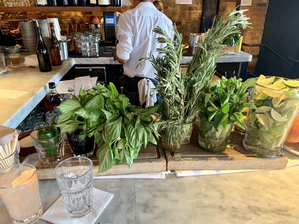 Super fresh herbs for drinks Yelp