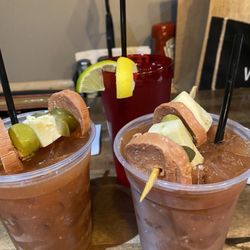Bloody Mary during town wide tag sale