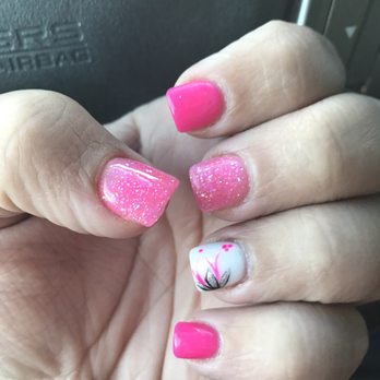 Crystal's Nails & Spa - My Mother's Day nails done by Jason - Nail Salons Near Me - Lakeside, California