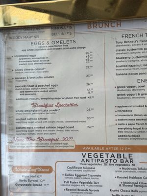 Menu photo 3 Cafe Fiorello New York, NY Menu photo 3 Cafe Fiorello New York, NY