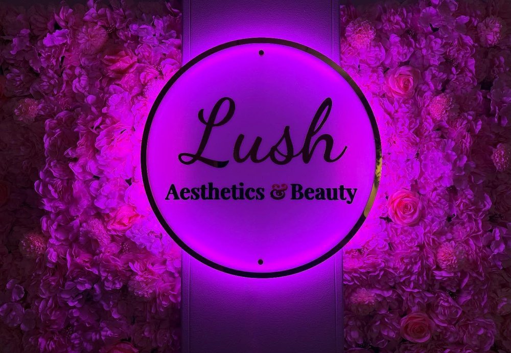 Lush  Aesthetics & Beauty Logo