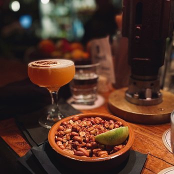 Sternewirth Bar - Muzquiz Chili Garlic Peanuts - Cocktail Bars Near Me - San Antonio, Texas