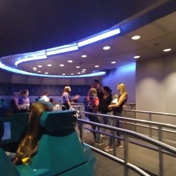 Spaceship Earth - Unloading area - Amusement Parks Near Me - Bay Lake, Florida