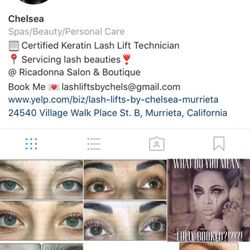 Lash Lifts By Chelsea