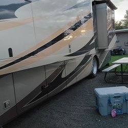 Frontier Motel & Rv Park - Camp spot number 4. It'll work just fine for a night.
