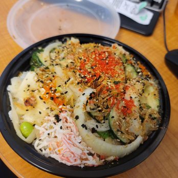 Bluewater Poke - 2 scoop bowl - Poke Near Me - Redlands, California