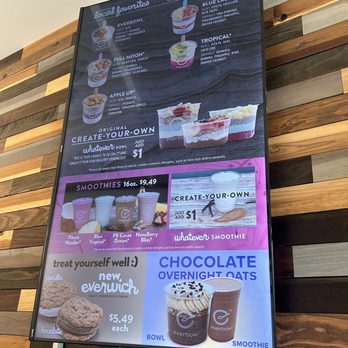 Everbowl - Menu - Acai Bowls Near Me - Orlando, Florida Everbowl - Menu - Acai Bowls Near Me - Orlando, Florida