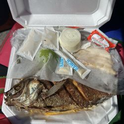 Fort Worth Seafood - 1 #7- 1 Whole Small Tilapia