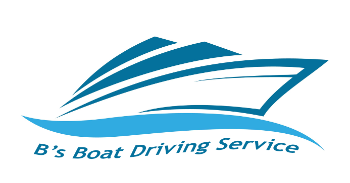 B's Boat Driving Service Logo