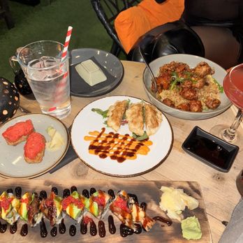 Tokyo Pearl - spicy tuna crispy rice, gyoza, teriyaki chicken, Dragon Roll - Sushi Bars Near Me - Washington, DC, District of Columbia Tokyo Pearl - spicy tuna crispy rice, gyoza, teriyaki chicken, Dragon Roll - Sushi Bars Near Me - Washington, DC, District of Columbia