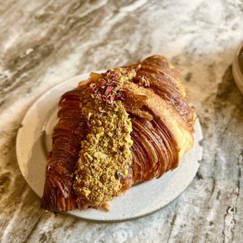 Librae Bakery - Pistachio Rose Croissant - Bakeries Near Me - New York, New York