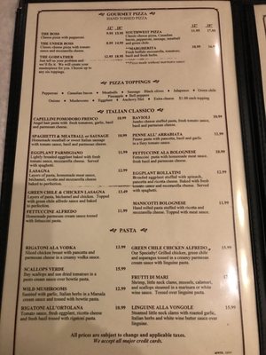 Menu photo 8 Pasta Cafe Roswell, NM