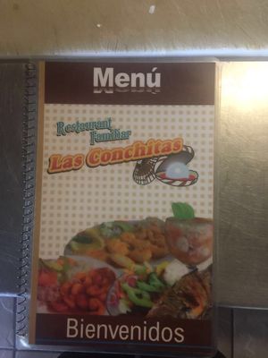 Menu photo 1 Las Conchitas Chapala, JAL Menu photo 1 Las Conchitas Chapala, JAL