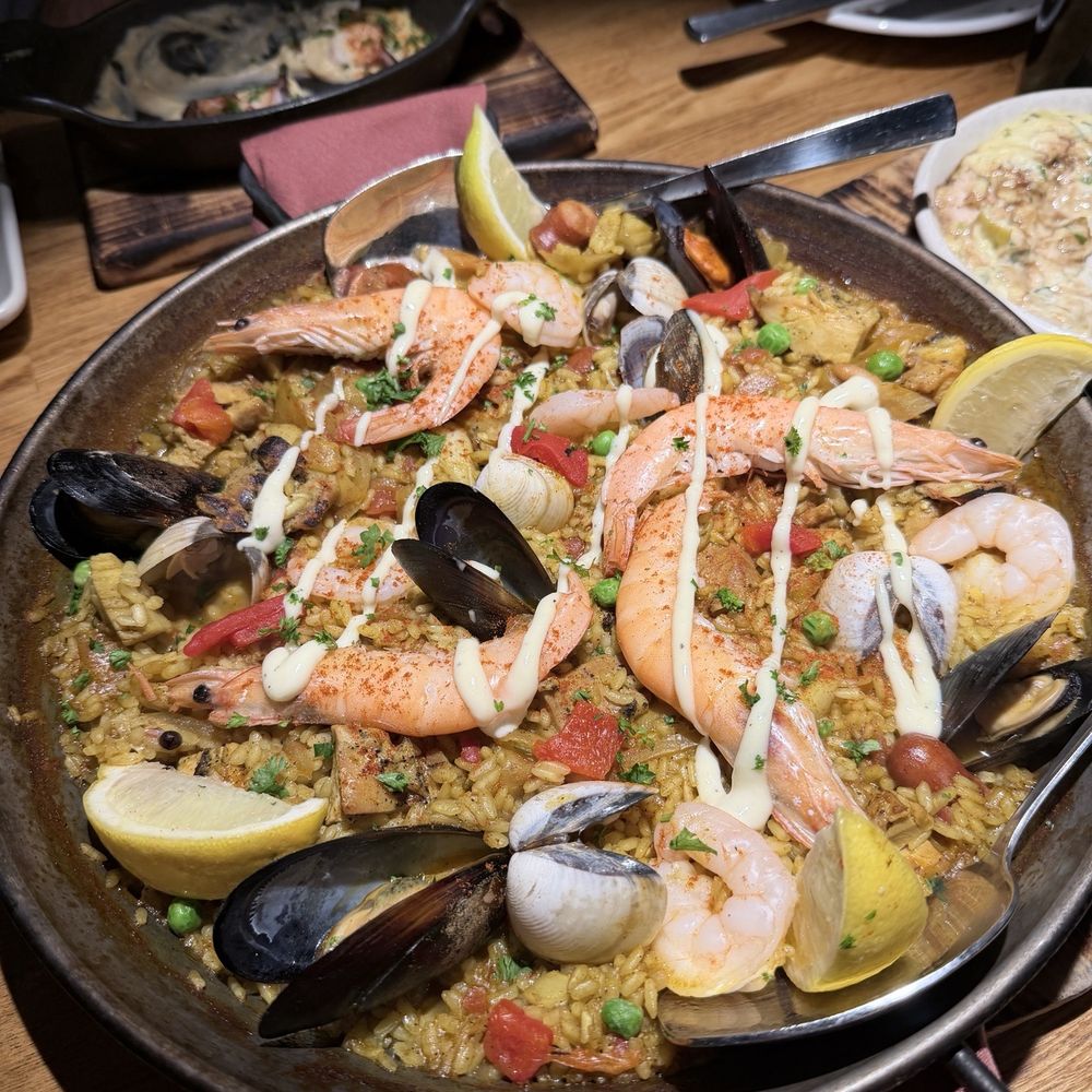 Castilla Restaurant and Tapas Bar - Mixta paella - Spanish Near Me - Bellevue, Washington