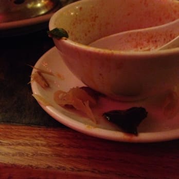 Thai Home Restaurant - Objects that should not be floating around the bottom of your soup. - Thai Near Me - Sandy, Oregon