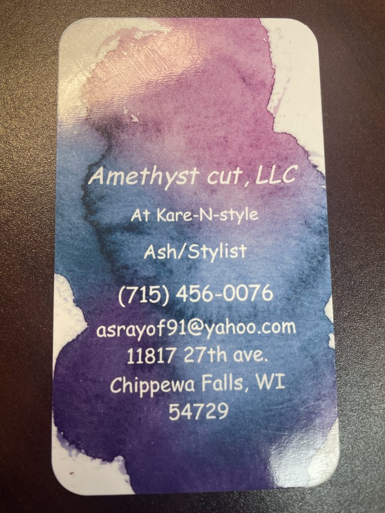AMETHYST CUTS Updated April 2024 Request an Appointment 11817