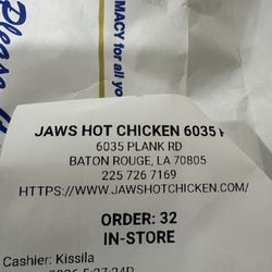Jaws Hot Chicken & Seafood - Baton Rouge