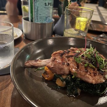 Black Rail Kitchen + Bar - Pork chop - Mediterranean Near Me - Carlsbad, California