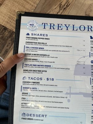 Menu photo 6 Treylor Park - Saint Augustine St. Augustine, FL