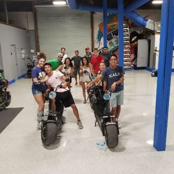YourBikerGang - Post ride! All smiles in the warehouse - Bike tours Near Me - Austin, Texas