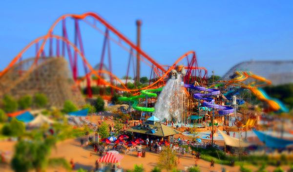 Six Flags Great America by null