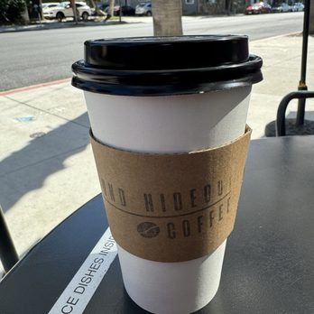 Ground Hideout Coffee - Maple sea salt latte - Coffee & Tea Near Me - Long Beach, California