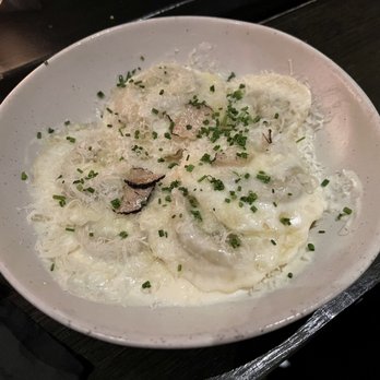 Ophelia - Mushroom truffle ravioli - $35 - Cocktail Bars Near Me - New York, New York Ophelia - Mushroom truffle ravioli - $35 - Cocktail Bars Near Me - New York, New York