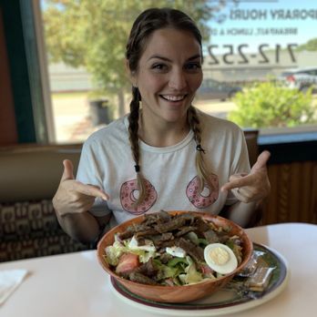 Johnnie Mars - Giant Greek salad! - Greek Near Me - Sioux City, Iowa