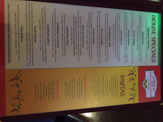Menu photo 3 Amigo Stanwood, WA