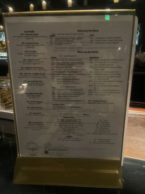 Menu photo 1 Botanical Lounge Raleigh, NC