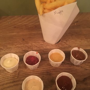 Befries - Fries with a variety of dipping sauces! Mmmm... - Belgian Near Me - Brighton, BNH