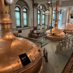 Heineken Experience - Old brewing area.