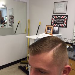 North Durham Barber Shop - Nice looking fade!!