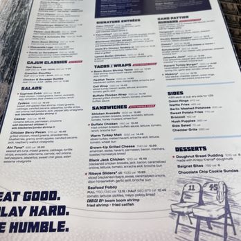 Walk-On's Sports Bistreaux - West Monroe Restaurant - Menu - Cajun/Creole Near Me - West Monroe, Louisiana