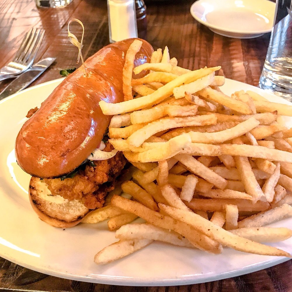 The Smith - Spicy fried chicken sandwich - New American Near Me - Washington, DC, District of Columbia The Smith - Spicy fried chicken sandwich - New American Near Me - Washington, DC, District of Columbia