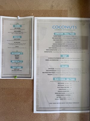 Menu photo 1 Coconuts Caribbean Restaurant & Bar Palo Alto, CA Menu photo 1 Coconuts Caribbean Restaurant & Bar Palo Alto, CA