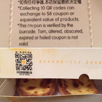 Lily Bloom Bakery - The to go boxes come with a QR code and on back it says you can redeem them after collecting 10. - Bakeries Near Me - Brooklyn, New York Lily Bloom Bakery - The to go boxes come with a QR code and on back it says you can redeem them after collecting 10. - Bakeries Near Me - Brooklyn, New York