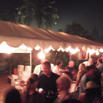 Fullerton Uncorked - Wine tent was hopping - Festivals Near Me - Fullerton, California