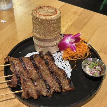 Chiang Rai - pork skewers - Thai Near Me - Long Beach, California