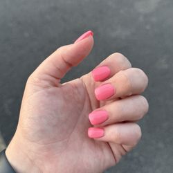 Express Nails - Full set of acrylic nails with gel polish