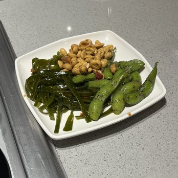 Haidilao Hotpot - Complimentary appetizer plate because our food was taking a long time to come out - Chinese Near Me - Toronto, Ontario