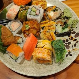 Every type of Sushi i could find.