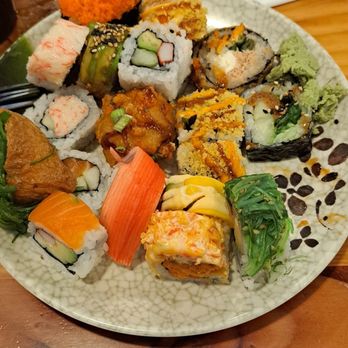 Hiro Japanese Buffet - Every type of Sushi i could find. - Sushi Bars Near Me - Aurora, Colorado
