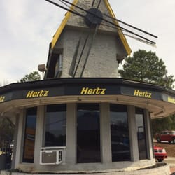 Hertz Rent A Car - Yes. This really does look like this. Service here is just as bad.