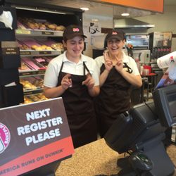 Dunkin' - Hard at work employees