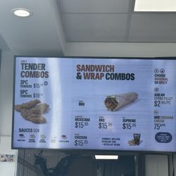 Church's Texas Chicken - Menu Aug 2026