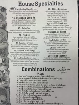 Menu photo 5 Rodeo Mexican Restaurant Dothan, AL