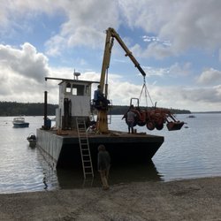 Tills Cove Tree Service - Remote island work
