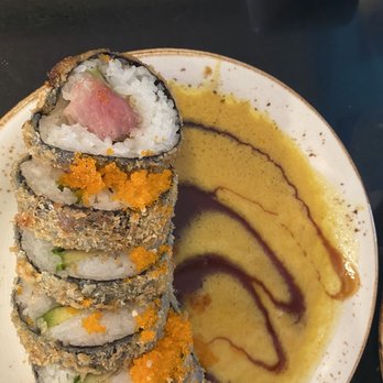 Three's Bar & Grill - Panko crusted ahi roll - Asian Fusion Near Me - Kihei, Hawaii Three's Bar & Grill - Panko crusted ahi roll - Asian Fusion Near Me - Kihei, Hawaii